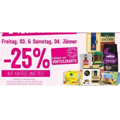 Bild von -25% AUF KAFFEE UND TEE! Sutterlüty