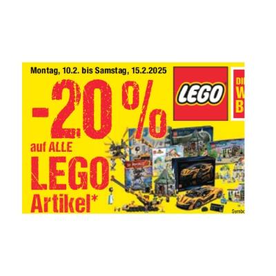 Bild von -20% auf ALLE LEGO Artikel Maximarkt