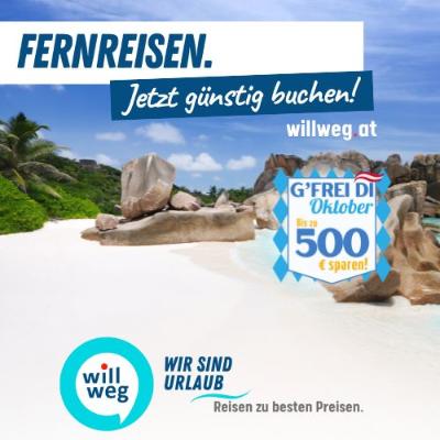 Fernreisen mit willweg.at