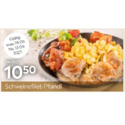 Schweinefilet-Pfandl je 10,50 € XXXLutz