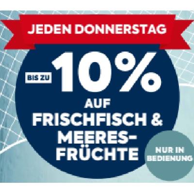 JEDEN DONNERSTAG BIS ZU -10% AUF FRISCHFISCH & MEERESFRÜCHTE BILLA PLUS