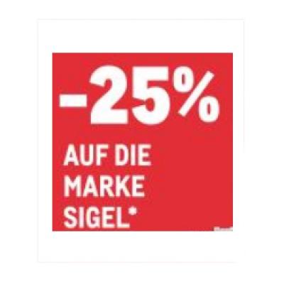 -25% AUF DIE MARKE SIGEL METRO