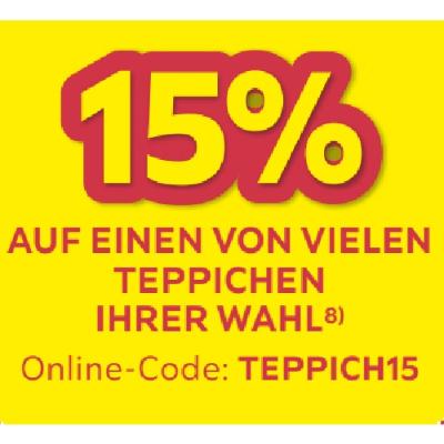 15% AUF EINEN VON VIELEN TEPPICHEN IHRER WAHL Möbelix
