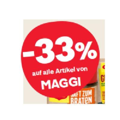 -33% auf alle Artikel von MAGGI MPREIS