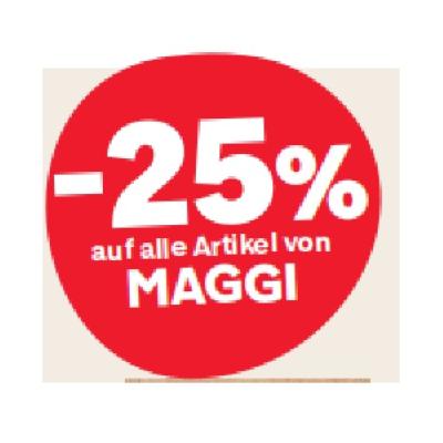 -25% auf alle Artikel von MAGGI MPREIS
