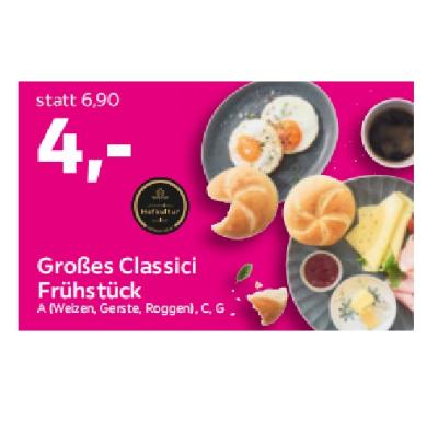 Großes Classici Frühstück Je 4€ mömax
