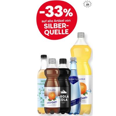 -33% auf alle Artikel von SILBERQUELLE MPREIS