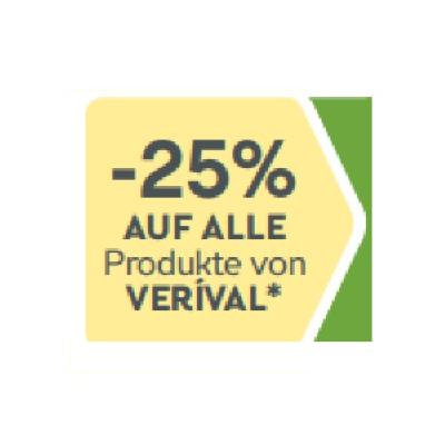 -25% AUF ALLE Produkte von VERÍVAL BIPA