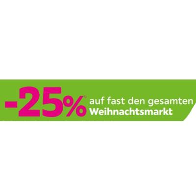 -25% auf fast den gesamten Weihnachtsmarkt mömax