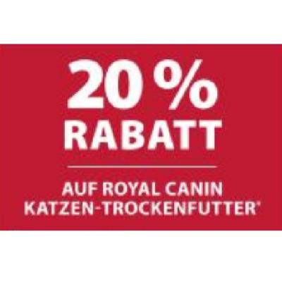 Promotion Bild von 20% RABATT AUF ROYAL CANIN KATZEN-TROCKEN-FUTTER Dehner