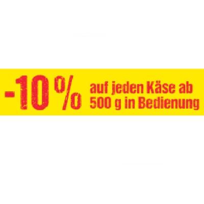 Promotion Bild von -10% auf jeden Käse ab 500 g in Bedienung Maximarkt