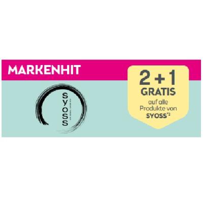 Promotion Bild von Markenhit: 2+1 GRATIS auf alle Produkte von SYOSS BIPA