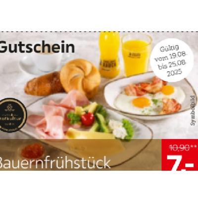 Hütthalers Hofkultur Bauernfrühstück je 7€ XXXLutz