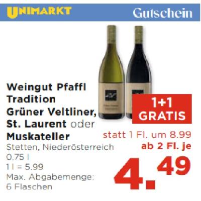 Prospekt von Unimarkt