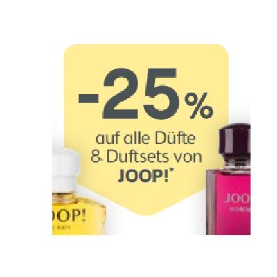 Promotion Bild von -25% auf alle Düfte & Duftsets von JOOP! BIPA