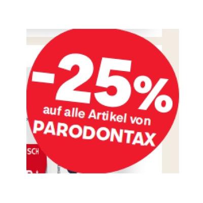 -25% auf alle Artikel von PARODONTAX MPREIS