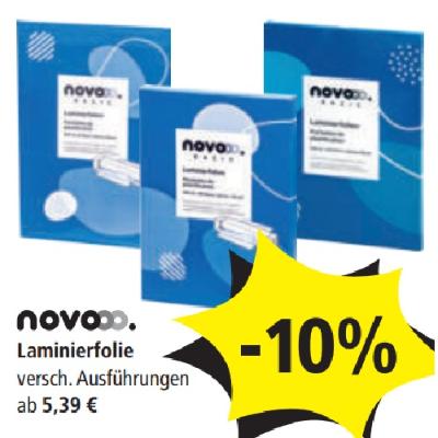 novooo Laminierfolie -10% PAGRO & LIBRO