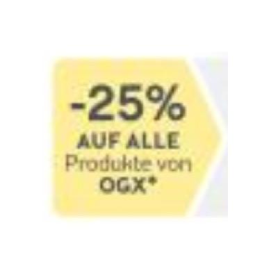 -25% AUF ALLE Produkte von OGX BIPA