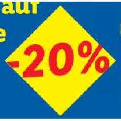 -20% Gutscheine auf Obst und Gemüse Lidl
