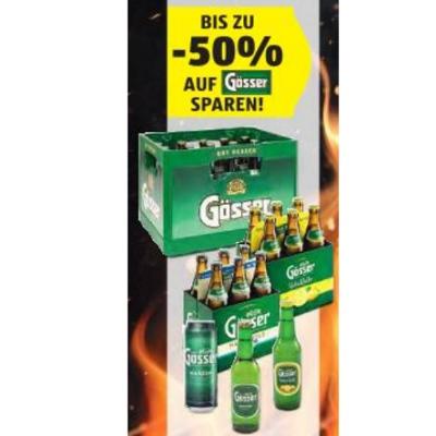 Promotion Bild von BIS ZU -50% AUF Gösser SPAREN! HOFER