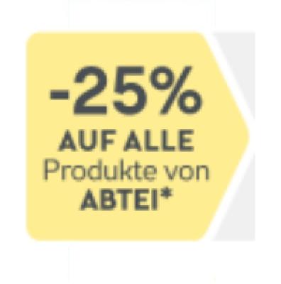 Promotion Bild von -25% AUF ALLE Produkte von ABTEI BIPA