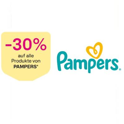 -30%auf alle Produkte von PAMPERS BIPA