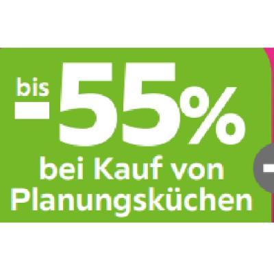 Bild von bis -55% bei Kauf von Planungsküchen mömax