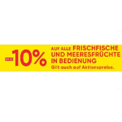 BIS ZU -10% AUF ALLE FRISCHFISCHE UND MEERESFRÜCHTE IN BEDIENUNG Maximarkt