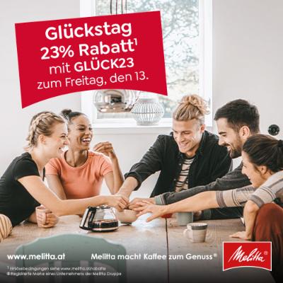 Promotion Bild von Spare 23% im Melitta® Online Shop