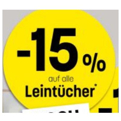 Promotion Bild von -15% auf alle Leintücher Betten Reiter