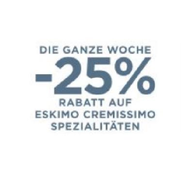 Promotion Bild von DIE GANZE WOCHE -25% RABATT AUF ESKIMO CREMISSIMO SPEZIALITÄTEN Unimarkt