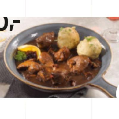 Hirschragout je 10€ XXXLutz