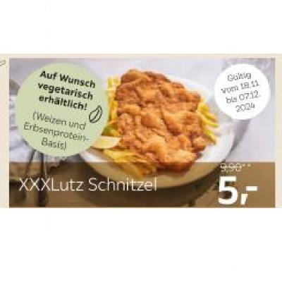 Promotion Bild von XXXLutz Schnitzel je 5€ XXXLutz