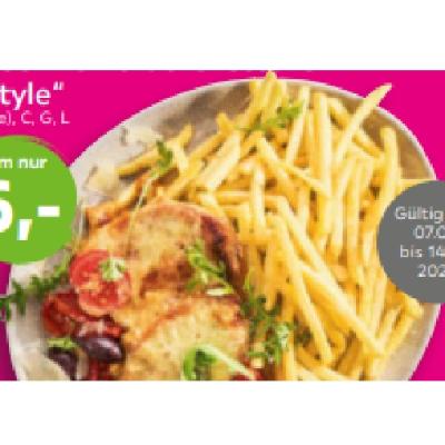 gegrillte Schweinerückensteaks „Italien Style“ je 6,- € mömax