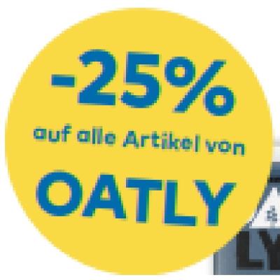 -25% auf alle Artikel von OATLY T&G