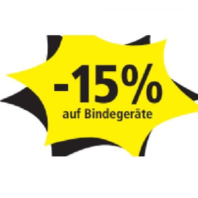 -15% auf Bindegeräte PAGRO