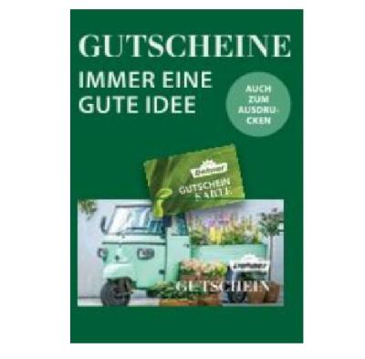 Promotion Bild von GUTSCHEINE IMMER EINE GUTE IDEE AUCH ZUM AUSDRUCKEN Dehner
