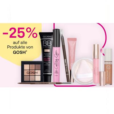-25% auf alle Produkte von GOSH BIPA