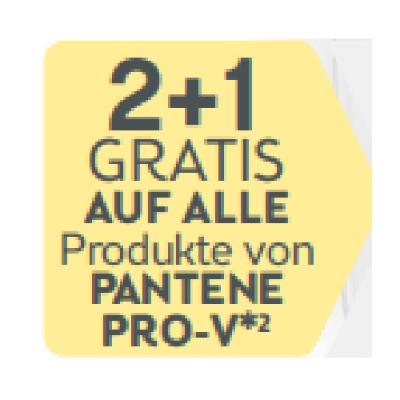 2+1 GRATIS AUF ALLE Produkte von PANTENE PRO-V BIPA
