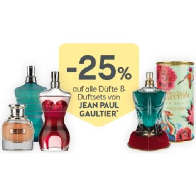 -25% auf alle Düfte & Duftsets von JEAN PAUL GAULTIER BIPA