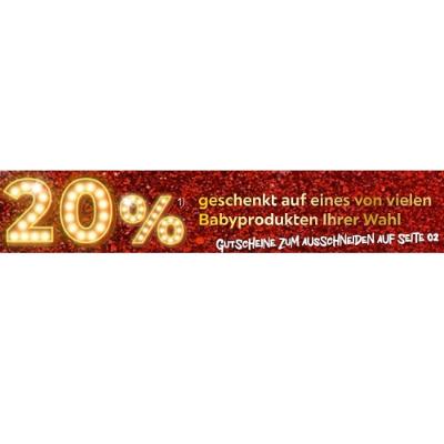 Promotion Bild von 20% geschenkt auf eines von vielen Babyprodukten Ihrer Wahl XXXLutz