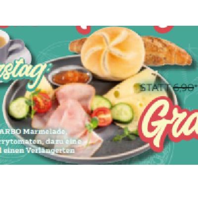 Donnerstag: XXXLutz Frühstück Gratis XXXLutz