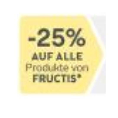 -25% AUF ALLE Produkte von FRUCTIS BIPA