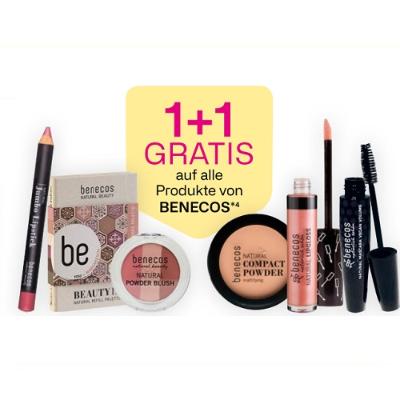 1+1 GRATIS auf alle Produkte von BENECOS BIPA
