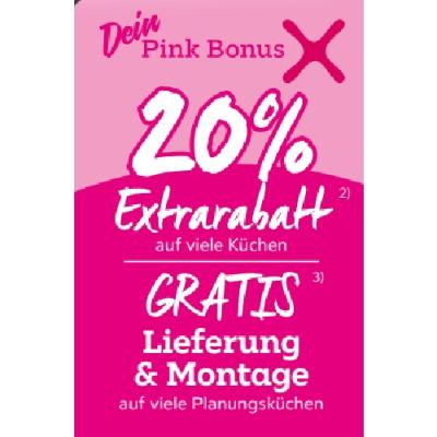 20% Extrarabatt auf viele Küchen mömax