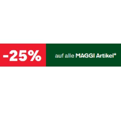 Promotion Bild von -25% auf alle MAGGI Artikel MPREIS