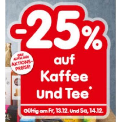 Bild von -25% auf Kaffee und Tee INTERSPAR