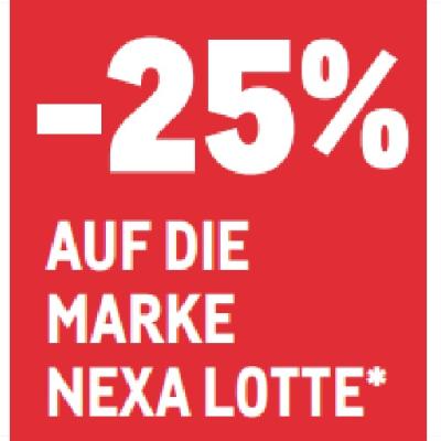 Promotion Bild von -25% AUF DIE MARKE NEXA LOTTE METRO