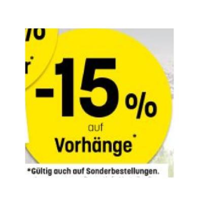 Promotion Bild von -15% auf Vorhänge Betten Reiter