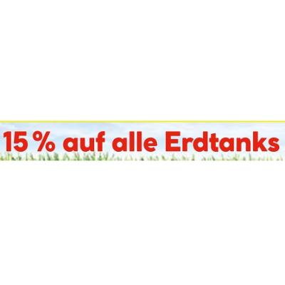 Bild von 15% auf alle Erdtanks HELLWEG